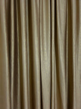 Draperie Rolex din catifea capucino cu sclipici auriu