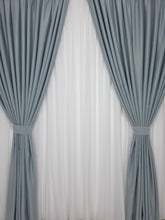 Draperie simpla gri blackout 80% varianta 302