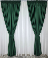 Draperie simpla verde blackout 90%