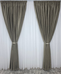 Draperia din catifea Cafea cu Lapte blackout 90%