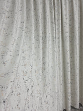 Stoc limitat*Ultimi 15m*Draperie Pandantiv din Catifea Crem cu Insertii - Ideala pentru Livinguri si Dormitoare in Nuante de Crem, Bej, Alb, Gri sau Grej - Confectionata pe Comanda