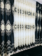 Set perdea si draperie Lisa - CASABLANCA Set perdea si draperie Lisa Casa Blanca Curtains & Drapes 1680.00 CASABLANCA 8metriperdeacu6metridraperiepentrusinagaleriede4-5 CASABLANCA
