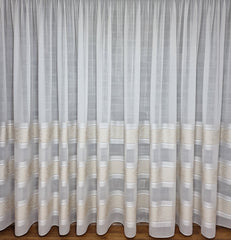 Perdea din in cristal, model Lavinia - CASABLANCA Perdea din in cristal, model Lavinia Casa Blanca Curtains & Drapes 60.00 CASABLANCA CASABLANCA