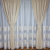 Perdea din in cristal, model Lavinia - CASABLANCA Perdea din in cristal, model Lavinia Casa Blanca Curtains & Drapes 60.00 CASABLANCA CASABLANCA