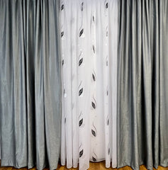 Set Perdea si Draperie Olga - CASABLANCA Set Perdea si Draperie Olga Casa Blanca Curtains & Drapes 660.00 CASABLANCA 8metriperdeacu6metridraperiepentrusinagaleriede4-5 CASABLANCA