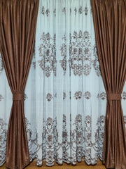 Perdea confectionata din in, material plin ca textura, model Sebi - CASABLANCA Perdea confectionata din in, material plin ca textura, model Sebi Casa Blanca Curtains & Drapes 45.00 CASABLANCA  CASABLANCA
