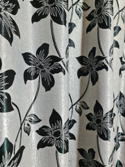 Draperie gri negru model crizantema - CASABLANCA Draperie gri negru model crizantema Casa Blanca Curtains & Drapes 45.00 CASABLANCA  CASABLANCA