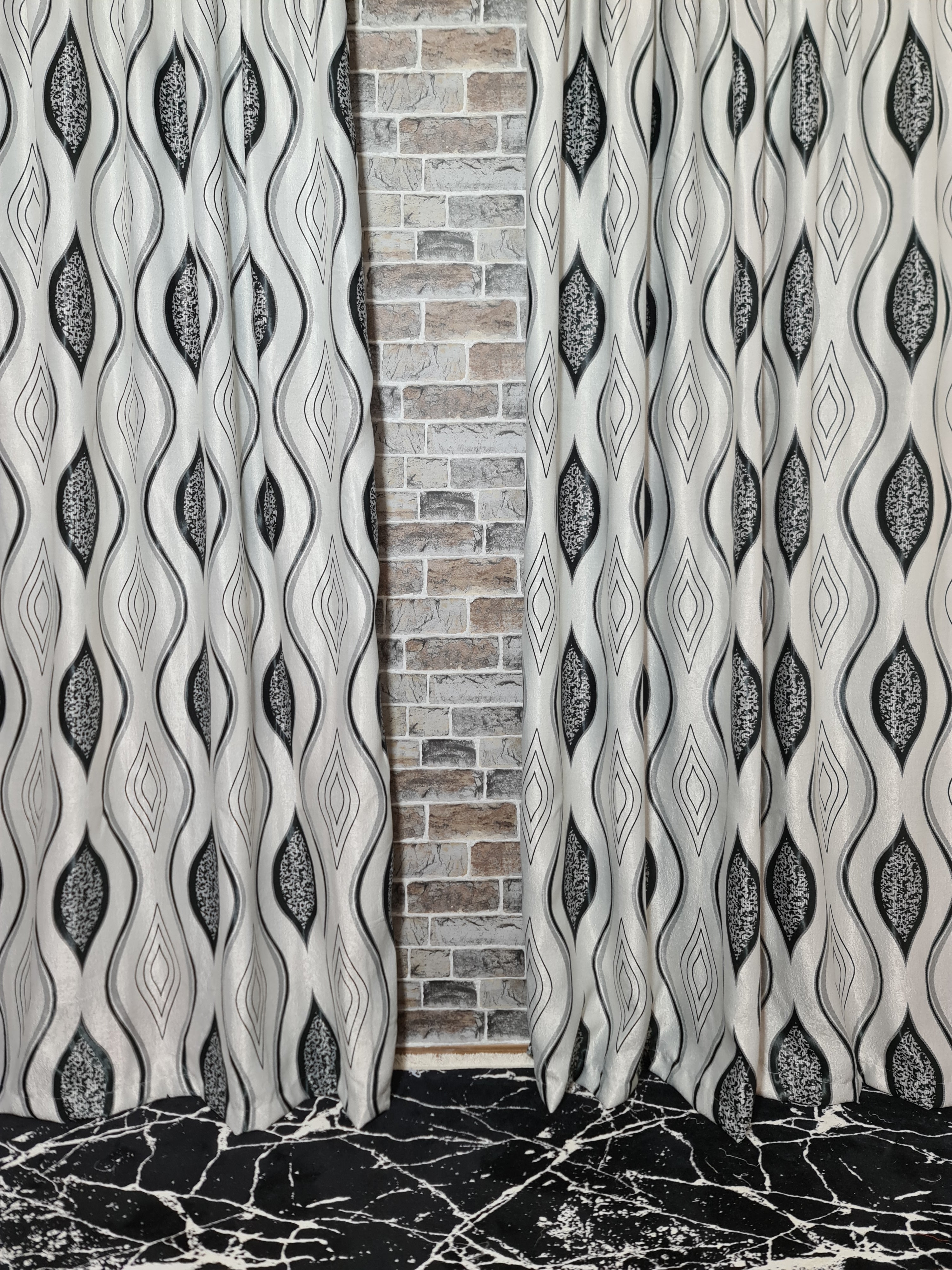 Draperie gri blackout oglinda - CASABLANCA Draperie gri blackout oglinda Casa Blanca Curtains & Drapes 45.00 CASABLANCA  CASABLANCA