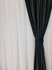 Set perdea in cristal si draperie catifea neagra, model Abanos - CASABLANCA Set perdea in cristal si draperie catifea neagra, model Abanos CASABLANCA Curtains & Drapes 475.00 CASABLANCA  CASABLANCA
