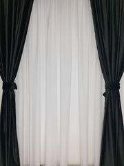Set perdea in cristal si draperie catifea neagra, model Abanos - CASABLANCA Set perdea in cristal si draperie catifea neagra, model Abanos CASABLANCA Curtains & Drapes 475.00 CASABLANCA  CASABLANCA