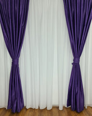 Draperie la reducere soft mov, varianta mai usoara a catifelei, ieftina la preț avantajos, stoc limitat
