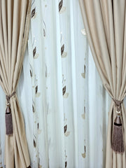 Set Perdea si Draperie Georgiana - CASABLANCA Set Perdea si Draperie Georgiana Casa Blanca Curtains & Drapes 345.00 CASABLANCA  CASABLANCA