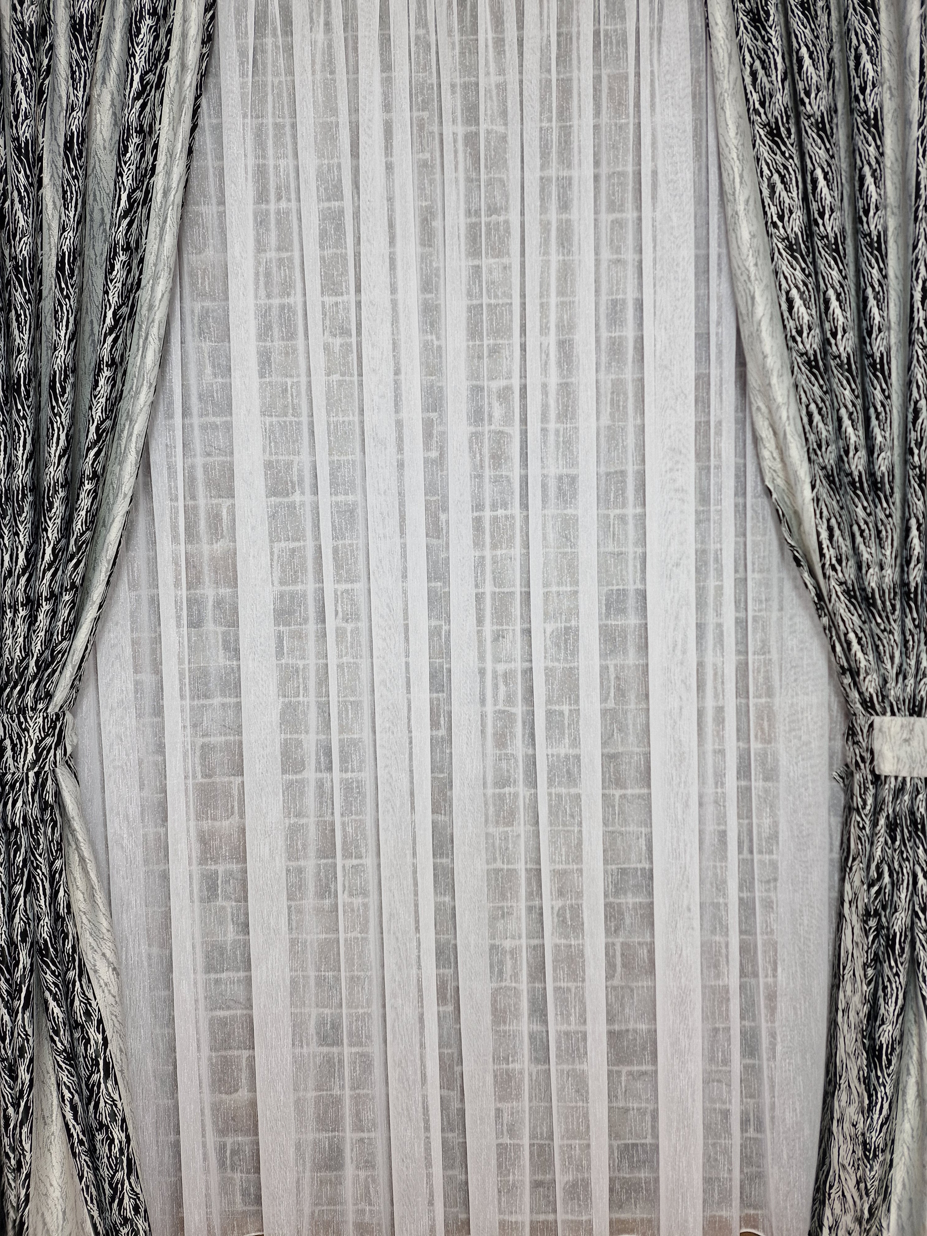 Set perdea texturata tip borangic si draperie 100% blackout, model Amalia - CASABLANCA Set perdea texturata tip borangic si draperie 100% blackout, model Amalia Casa Blanca Curtains & Drapes 350.00 CASABLANCA  CASABLANCA