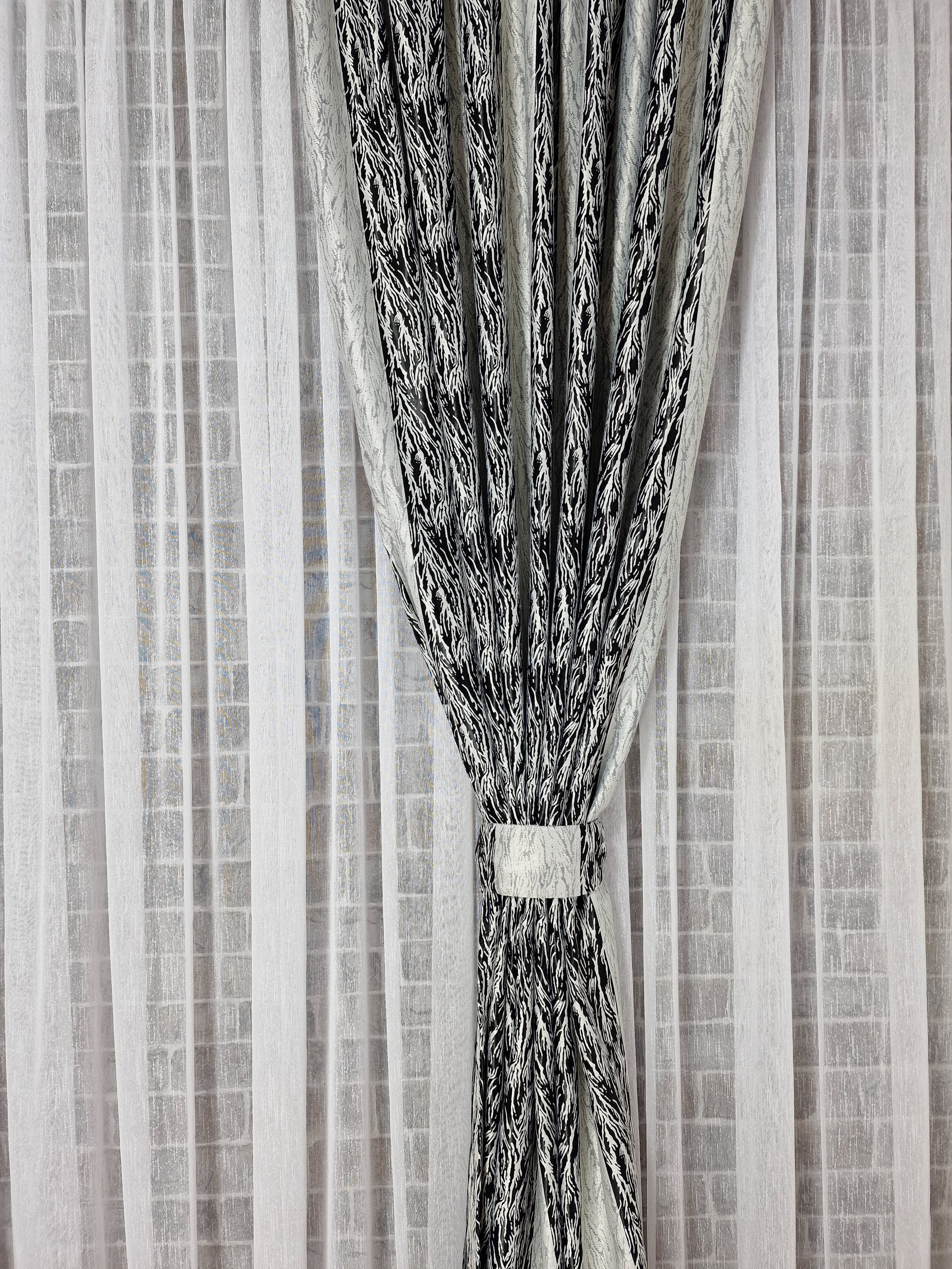 Set perdea texturata tip borangic si draperie 100% blackout, model Amalia - CASABLANCA Set perdea texturata tip borangic si draperie 100% blackout, model Amalia Casa Blanca Curtains & Drapes 350.00 CASABLANCA  CASABLANCA