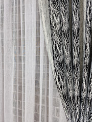 Set perdea texturata tip borangic si draperie 100% blackout, model Amalia - CASABLANCA Set perdea texturata tip borangic si draperie 100% blackout, model Amalia Casa Blanca Curtains & Drapes 350.00 CASABLANCA  CASABLANCA