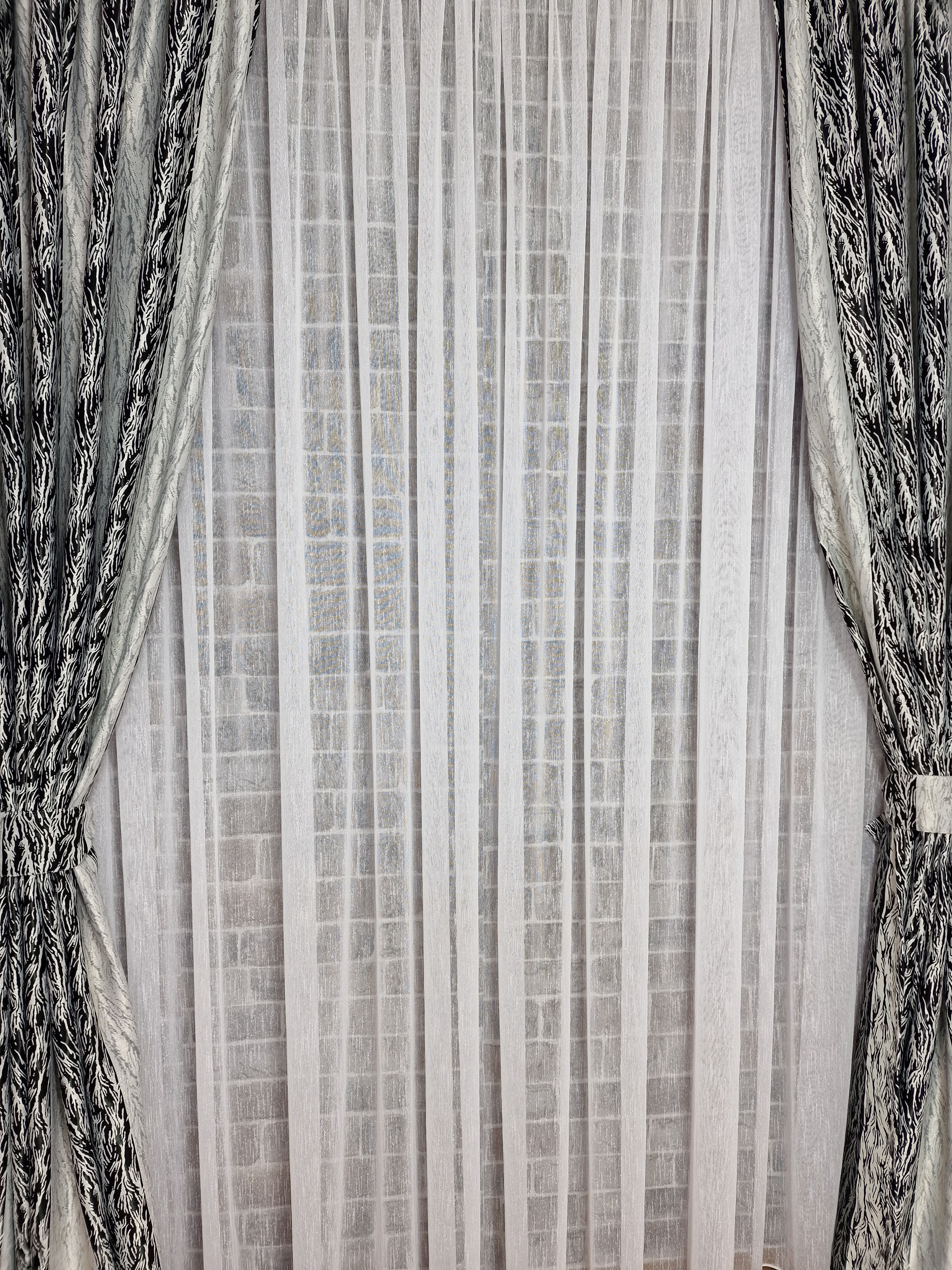 Set perdea texturata tip borangic si draperie 100% blackout, model Amalia - CASABLANCA Set perdea texturata tip borangic si draperie 100% blackout, model Amalia Casa Blanca Curtains & Drapes 350.00 CASABLANCA  CASABLANCA