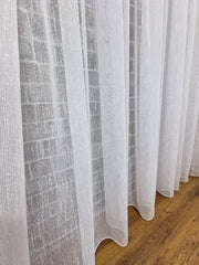 Perdea borangic, nesifonabila, alb simplu - CASABLANCA Perdea borangic, nesifonabila, alb simplu Casa Blanca Curtains & Drapes 45.00 CASABLANCA  CASABLANCA