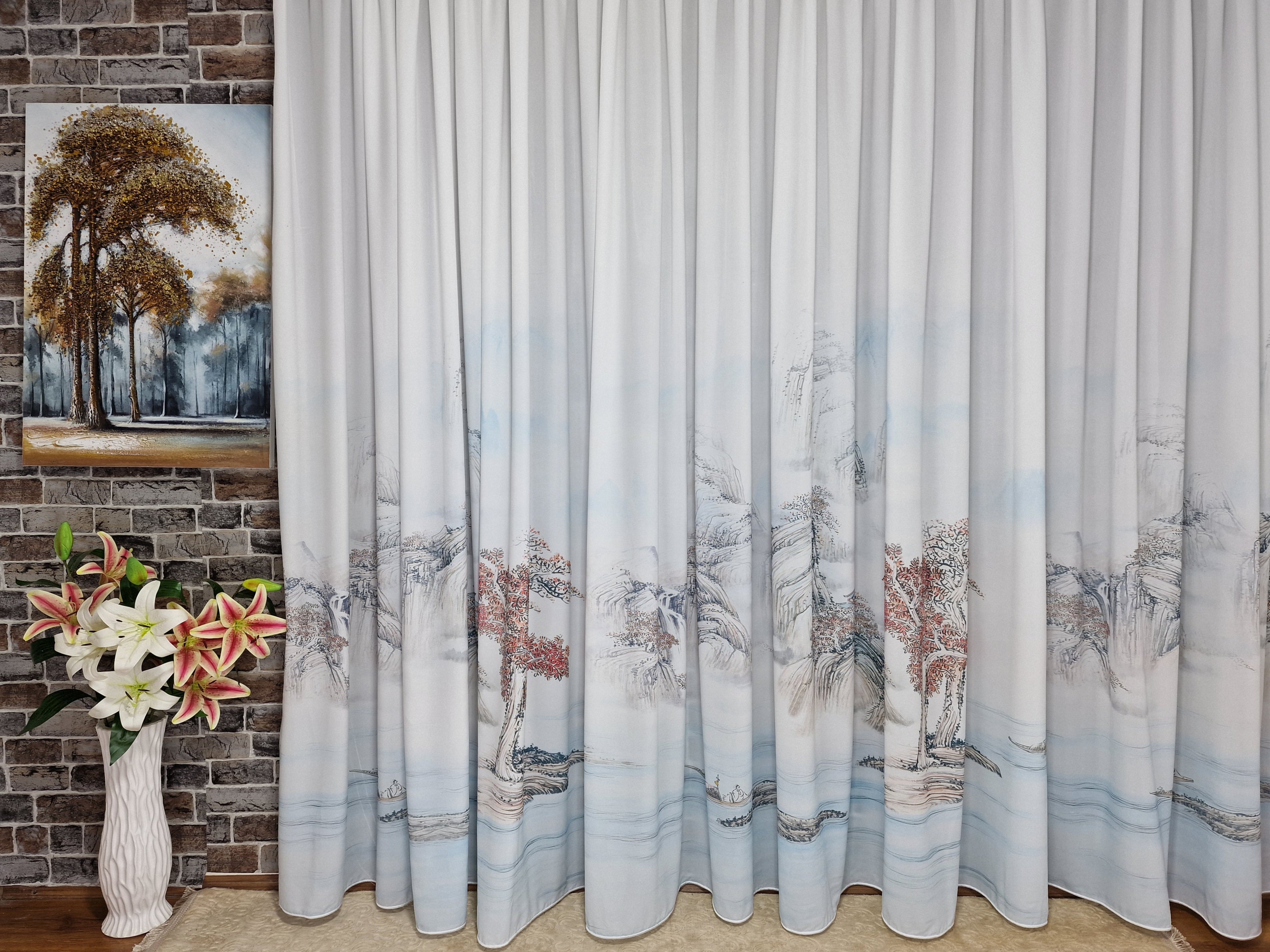 Perdea matase, material plin ca textura, model natura - CASABLANCA Perdea matase, material plin ca textura, model natura Casa Blanca Curtains & Drapes 65.00 CASABLANCA  CASABLANCA