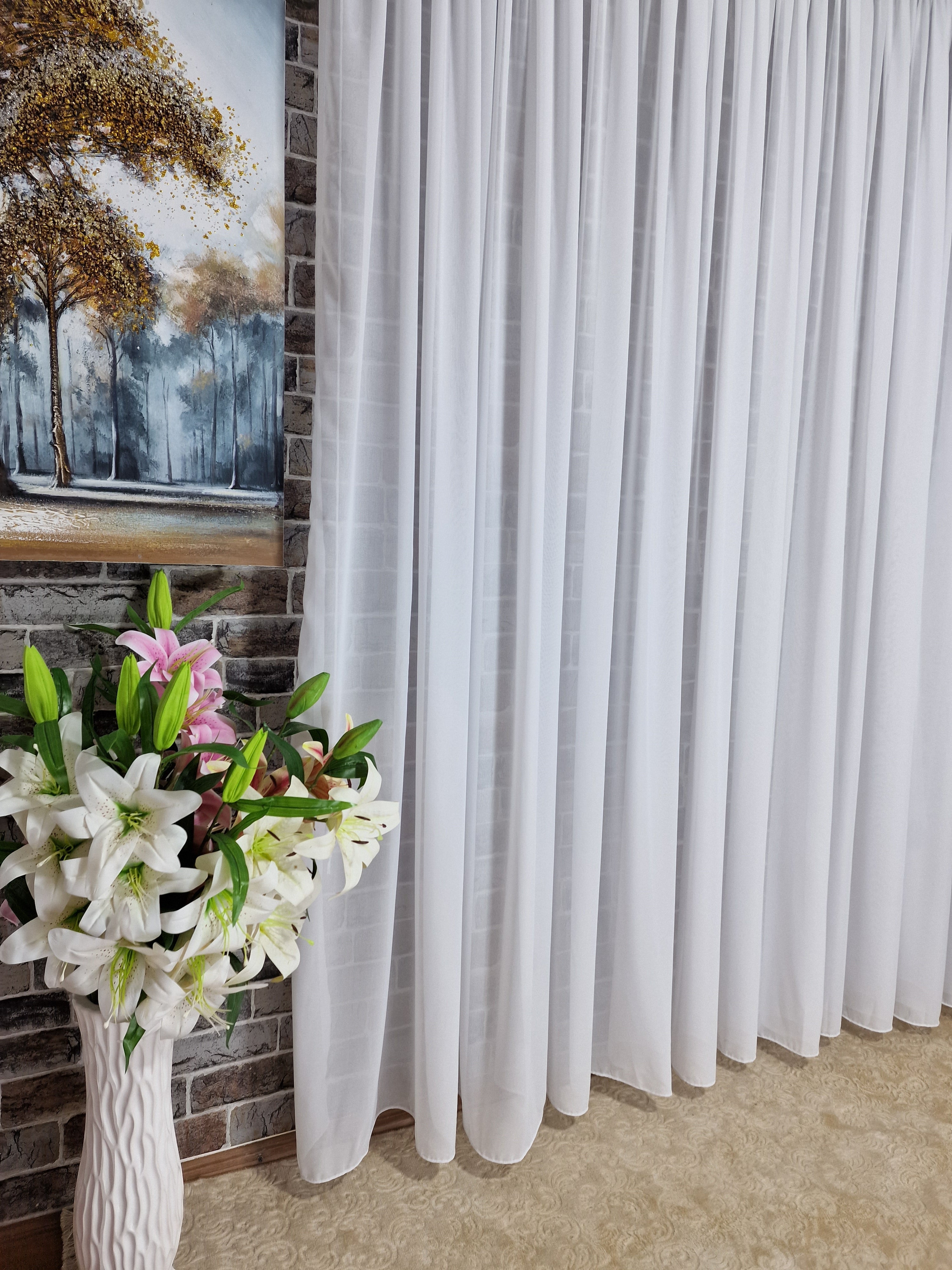 Perdea din matase alba, material plin ca textura - CASABLANCA Perdea din matase alba, material plin ca textura CASABLANCA  50.00 CASABLANCA  CASABLANCA