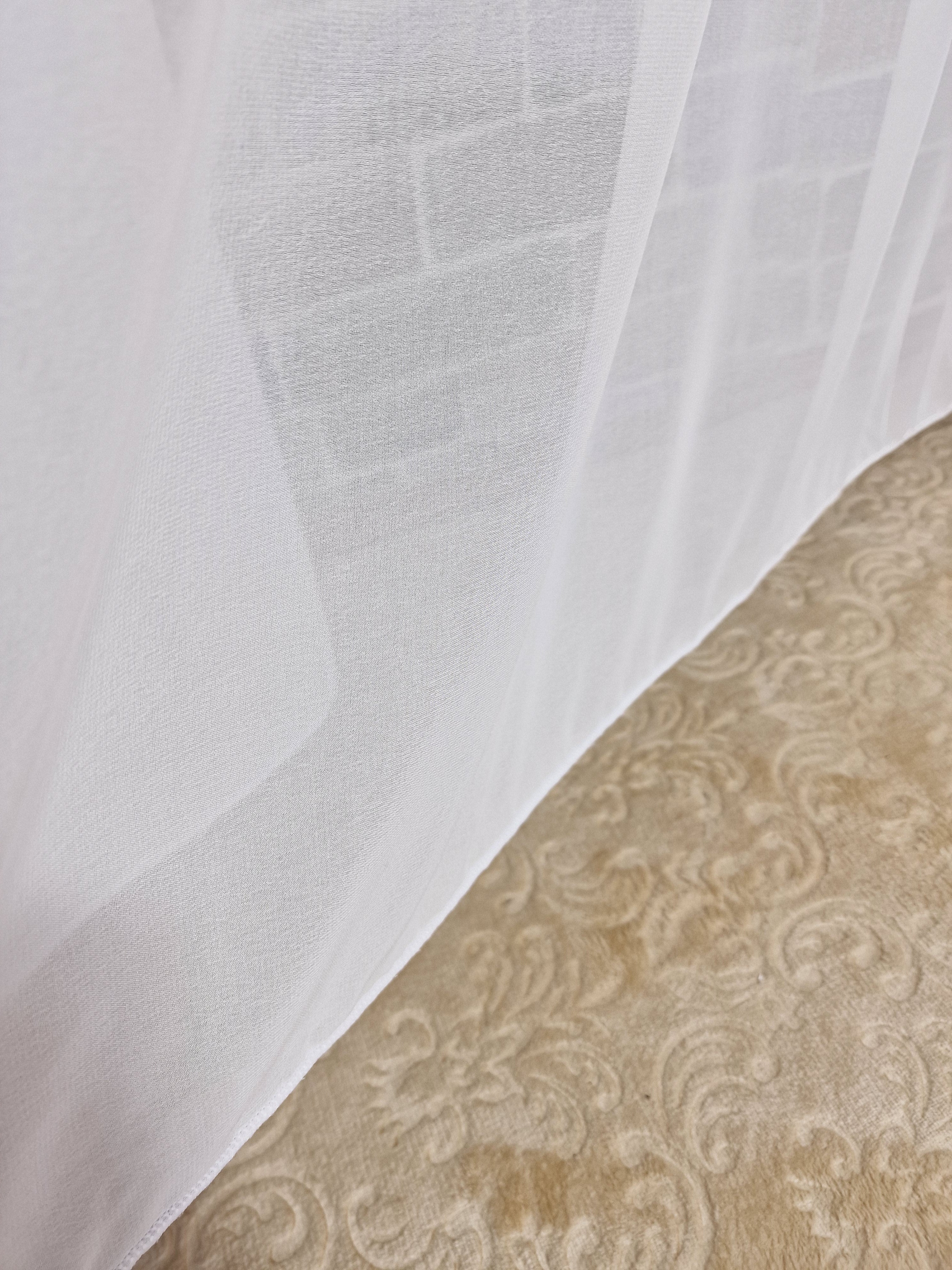 Perdea din matase alba, material plin ca textura - CASABLANCA Perdea din matase alba, material plin ca textura CASABLANCA  50.00 CASABLANCA  CASABLANCA