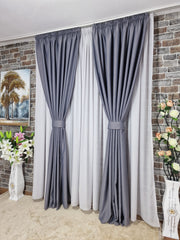 Perdea din matase gri - CASABLANCA Perdea din matase gri CASABLANCA  50.00 CASABLANCA  CASABLANCA