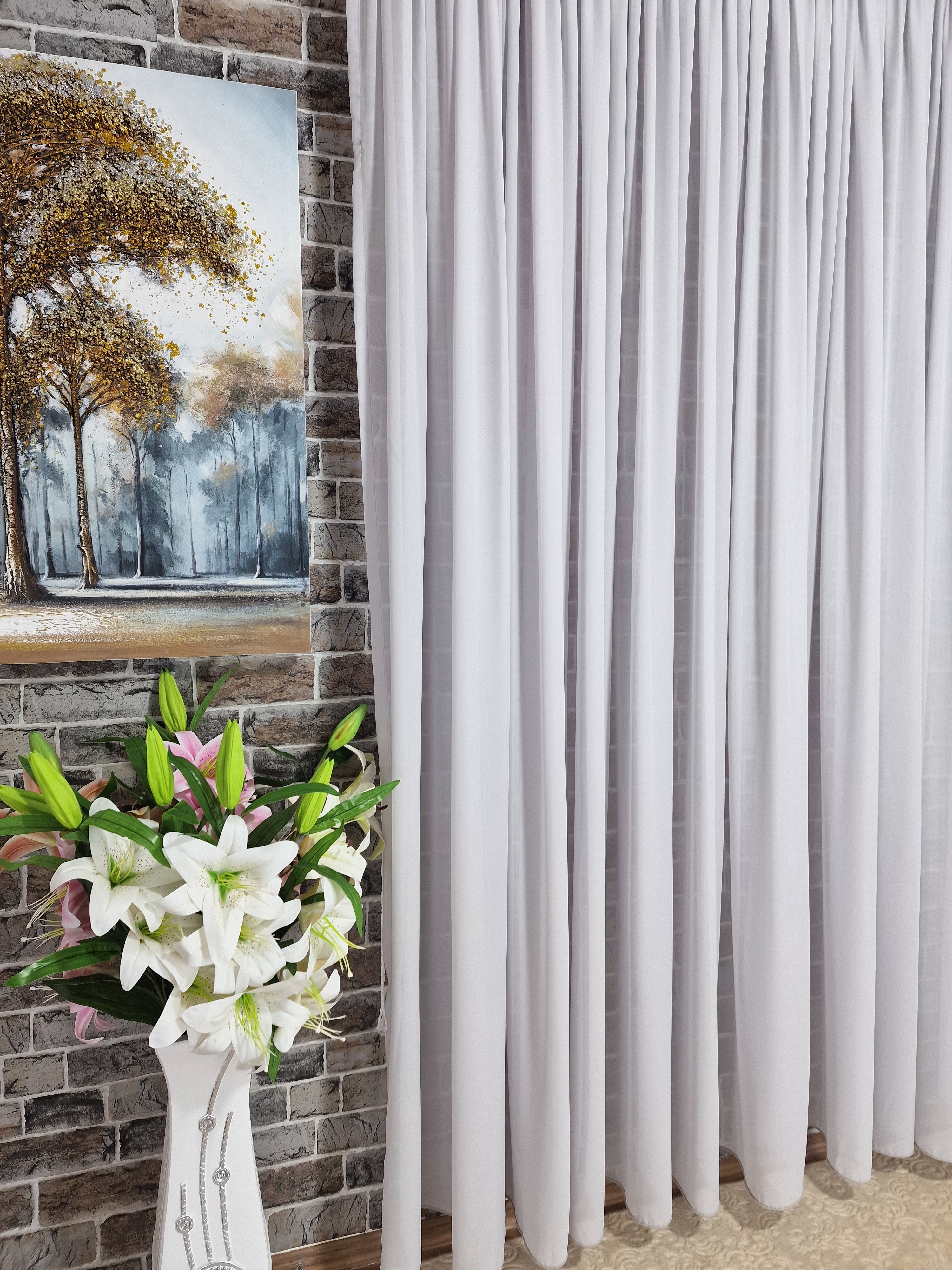 Perdea din matase gri - CASABLANCA Perdea din matase gri CASABLANCA  50.00 CASABLANCA  CASABLANCA