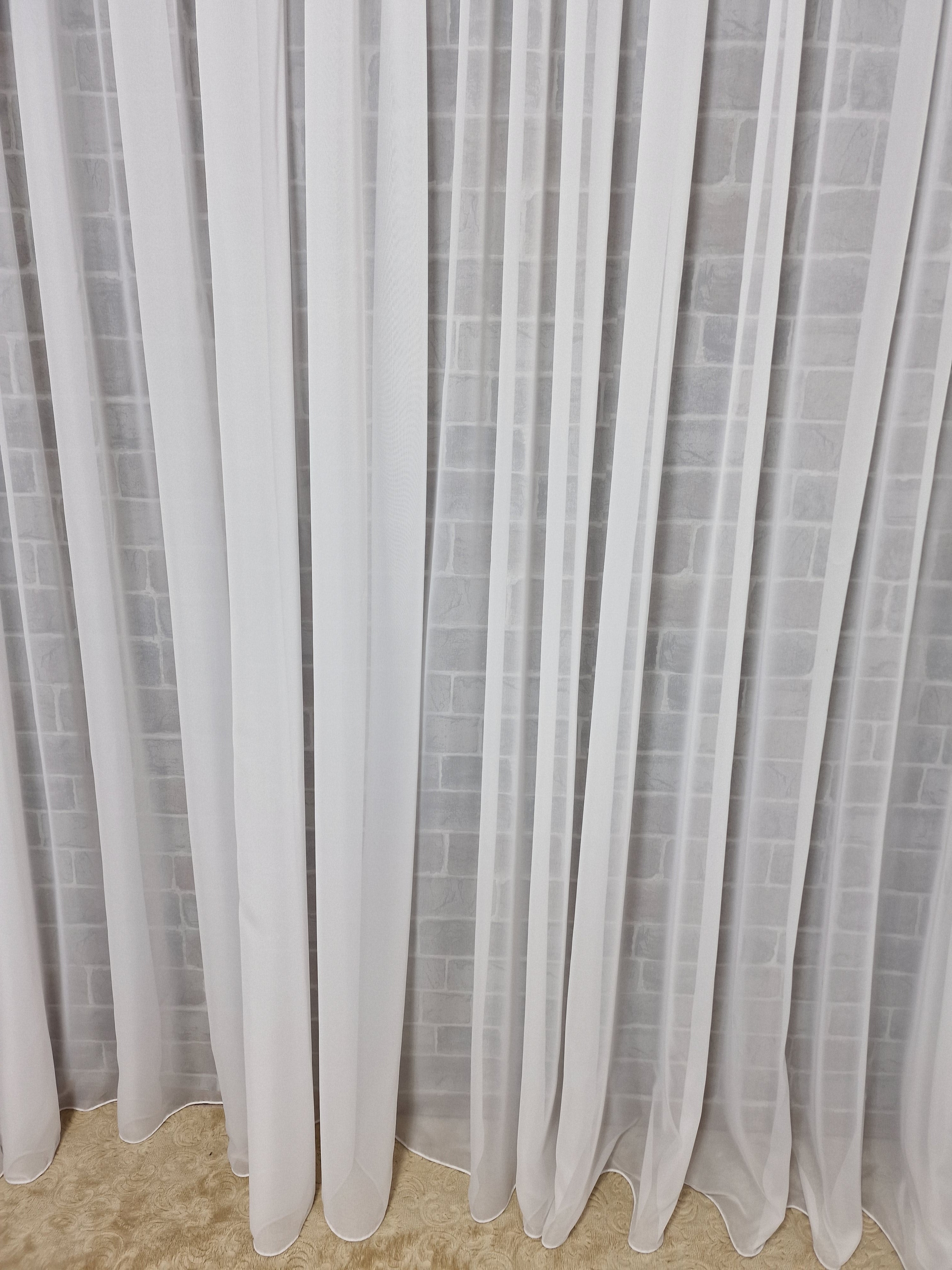 Perdea triplu voal alb - CASABLANCA Perdea triplu voal alb Casa Blanca Curtains & Drapes 45.00 CASABLANCA  CASABLANCA