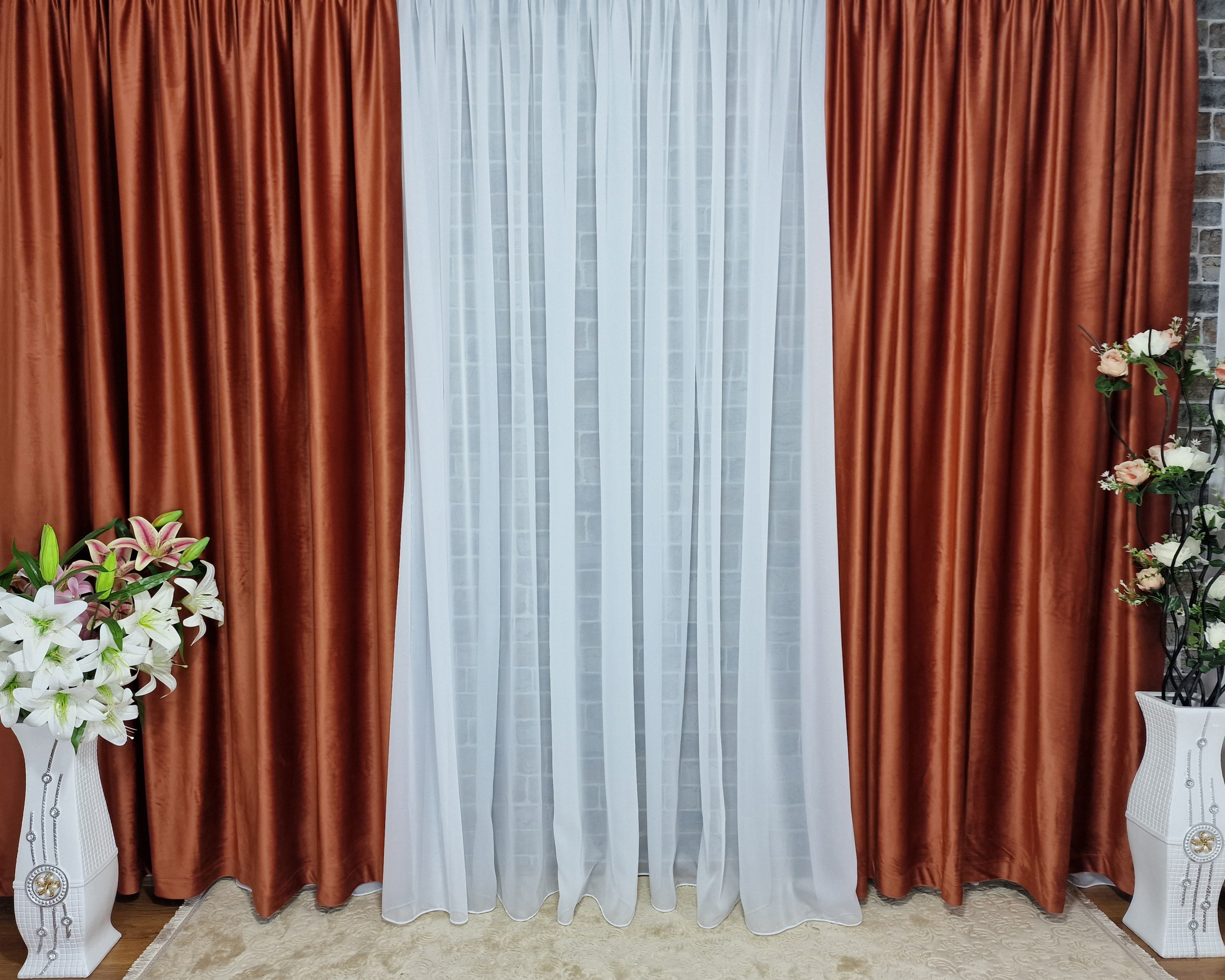 Set perdea si draperie Ginger - CASABLANCA Set perdea si draperie Ginger CASABLANCA Curtains & Drapes 455.00 CASABLANCA  CASABLANCA