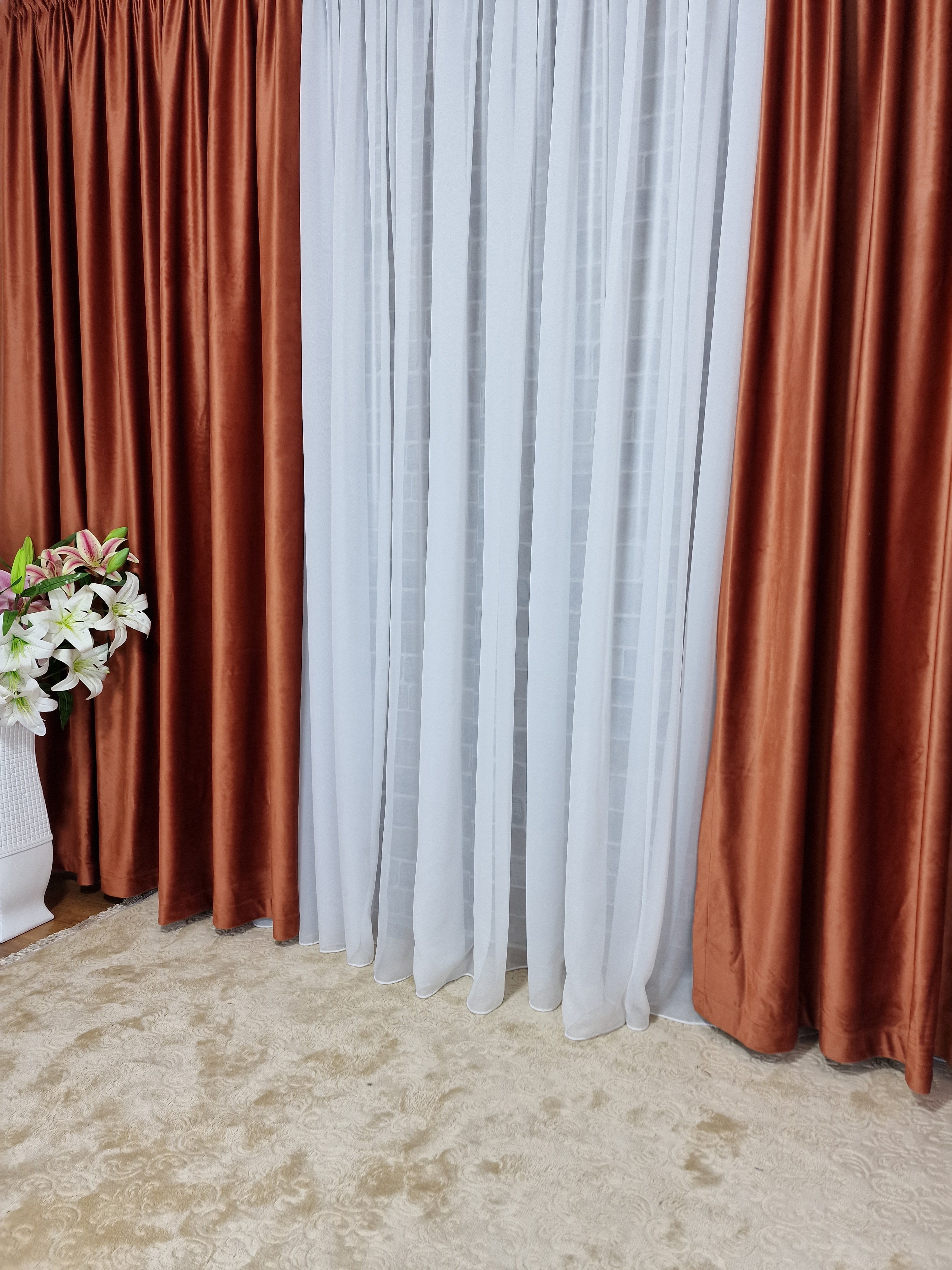Set perdea si draperie Ginger - CASABLANCA Set perdea si draperie Ginger CASABLANCA Curtains & Drapes 455.00 CASABLANCA  CASABLANCA