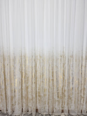 Perdea bamboo confectionata din material plin ca textura, alba cu auriu - CASABLANCA Perdea bamboo confectionata din material plin ca textura, alba cu auriu CASABLANCA  90.00 CASABLANCA  CASABLANCA