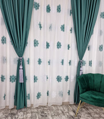 Set perdea si draperie Ilona - CASABLANCA Set perdea si draperie Ilona CASABLANCA  260.00 CASABLANCA  CASABLANCA