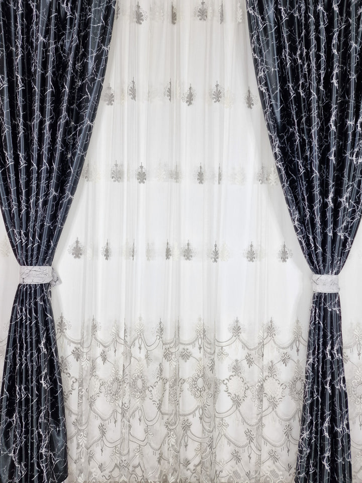 Set perdea si draperie Sandra - CASABLANCA Set perdea si draperie Sandra CASABLANCA  300.00 CASABLANCA  CASABLANCA