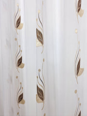 Perdea Sable Albă cu Frunze Maro - Eleganță Naturală în Designul Tău, Model Puma - CASABLANCA Perdea Sable Albă cu Frunze Maro - Eleganță Naturală în Designul Tău, Model Puma CASABLANCA  40.00 CASABLANCA  CASABLANCA