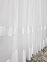 Perdeaua Edera Alba din In Bamboo - Eleganta Naturala