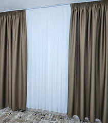 Draperie Tip Hotel Simpla Bej Blackout Total 98%