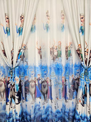 Perdea din voal Model Frozen