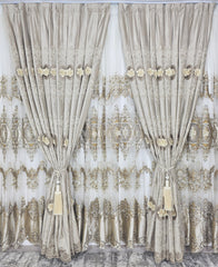 Set perdea si draperie model Ranya