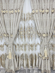 Set perdea si draperie model Ranya