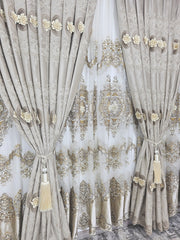 Set perdea si draperie model Ranya
