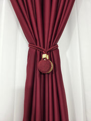 Set magneti cu fir lung, bordo material textil(2bucati)