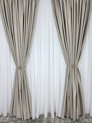 Draperie Grej Deschis Catifea Garantat Opaca model Premium blackout 100%