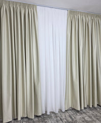 Draperie Crem Deschis Catifea Garantat Opaca model Premium blackout 100%