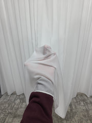 Perdea simpla matase ivory