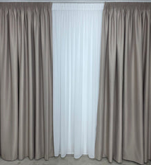 DRAPERIE ARTEMIS GREJ BLACKOUT - IDEALA PENTRU LIVINGURI SI DORMITOARE MODERNE