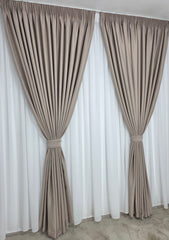 DRAPERIE ARTEMIS GREJ BLACKOUT - IDEALA PENTRU LIVINGURI SI DORMITOARE MODERNE