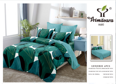 Lenjerie finet, multicolor model geometric, cearceaf normal 235x250, Cod: A680