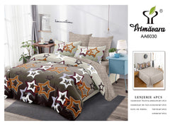 Lenjerie finet, multicolor model stele, cearceaf normal 235x250, Cod: AA6030