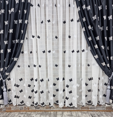 Draperie blackout cu fluturasi - CASABLANCA Draperie blackout cu fluturasi Casa Blanca Curtains & Drapes 45.00 CASABLANCA  CASABLANCA