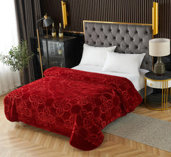 Patura grosa grofata, rosu aprins, dimensiune 160x210, pentru pat de 1 persoana, Cod: P41 - CASABLANCA Patura grosa grofata, rosu aprins, dimensiune 160x210, pentru pat de 1 persoana, Cod: P41 CASABLANCA Blankets 120.00 CASABLANCA  CASABLANCA