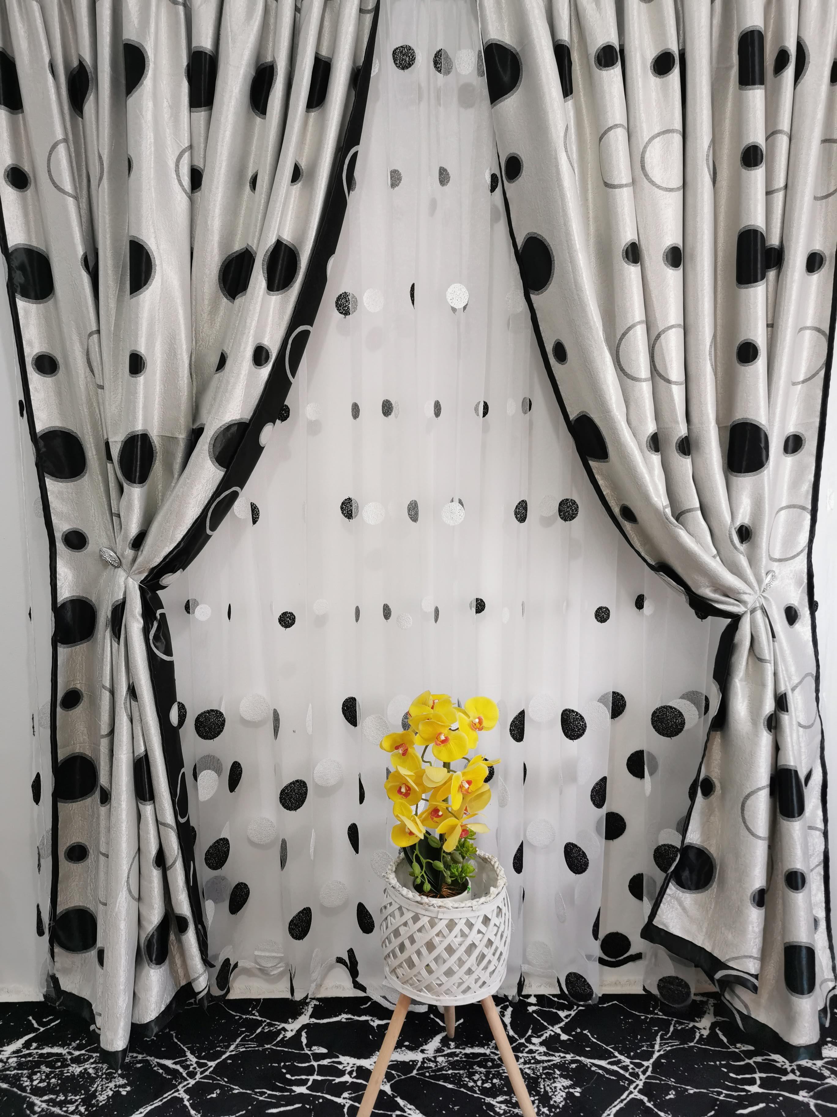 Draperie blackout buline gri Lima - CASABLANCA Draperie blackout buline gri Lima Casa Blanca Curtains & Drapes 45.00 CASABLANCA  CASABLANCA